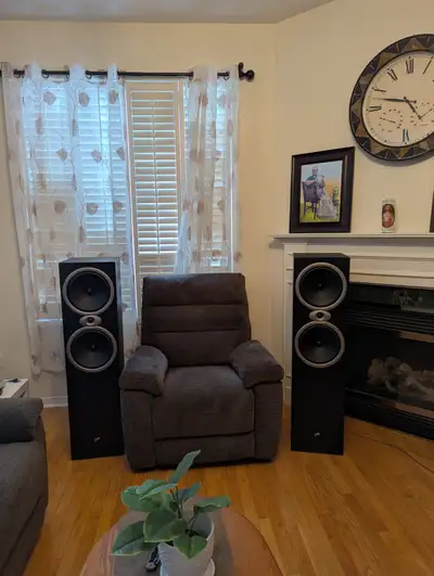 GENTLE USED PRECISION ACOUSTIC PA- 10.3 T TOWER SPEAKERS, View more