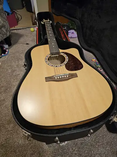 Simon & Patrick Woodland CW Spruce Electric/Acoustic Guitar , View more