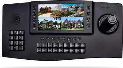IP PTZ Controller Network Keyboard 4D Joystick with 7” Color LCD, View more