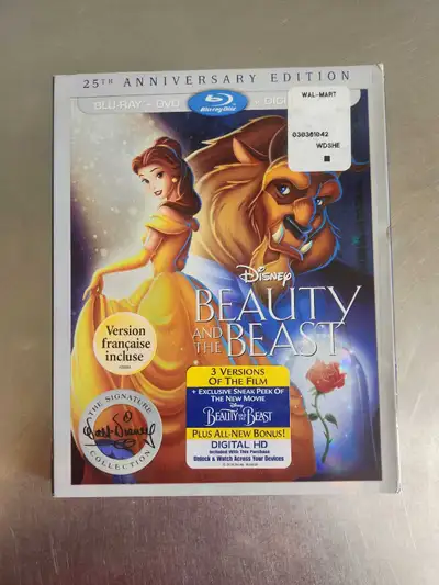 Disney Beauty and the Beast 25th Anniversary Edition Blu-ray, View more
