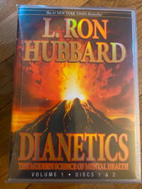 L Ron Hubbard DVD Dianetics Scientology  Evolution science lot