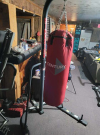 Boxing Stand and bag, Upright bike