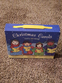 Christmas Carols: Let's All Sing! Board book 3 BOOKS WITH SONG C