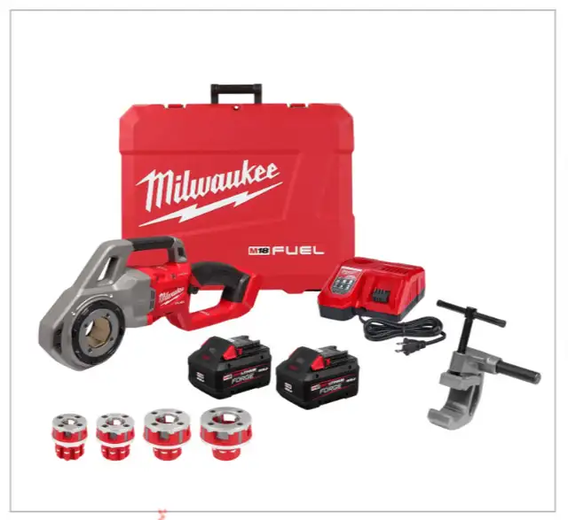 MILWAUKEE 2870-22 M18 FUEL COMPACT PIPE THREADER in Power Tools in Kawartha Lakes - Image 7