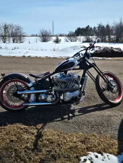 Chopper, shows well, low kms. Alberta registered.