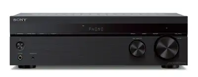 Sony 2-ch Stereo Receiver w Phono Inputs + Bluetooth Audio, View more