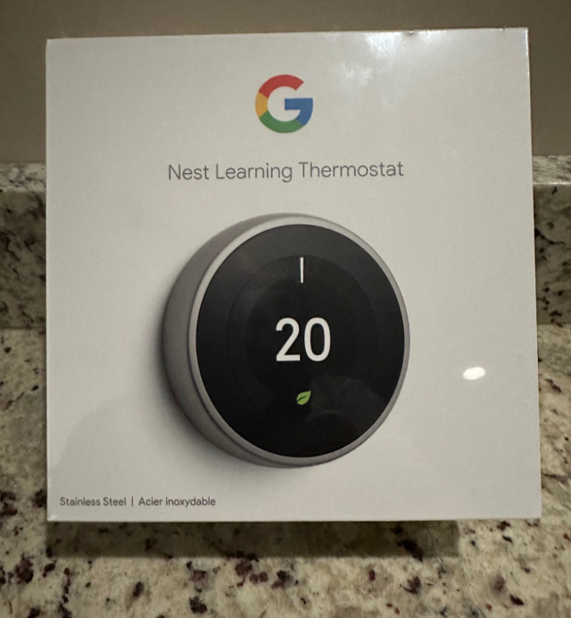 Google Nest Learning Thermostat in General Electronics in Leamington