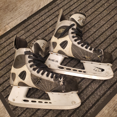 Pre-Owned Ice Skates (9 Pair in Total + 1 Hockey Helmet), View more