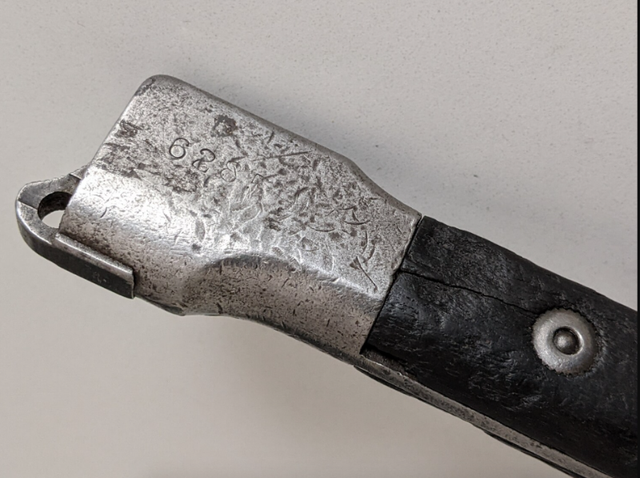 XRARE VINTAGE English M 1954  FAL Bayo with Scabbard in Arts & Collectibles in Gatineau - Image 7