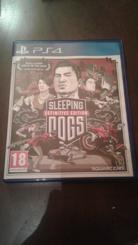 Sleeping Dogs PS4 version européenne dans Sony PlayStation 4  à Laval/Rive Nord