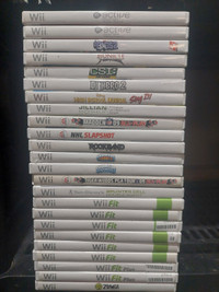 Wii Video Games, all tested/work great$7ea, $4/$25, 10/$50