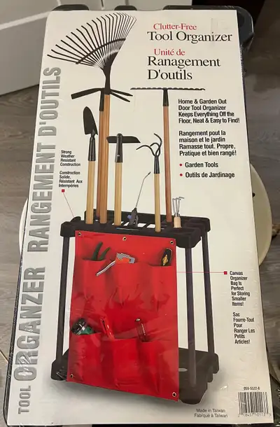 Garden tool organizer, View more