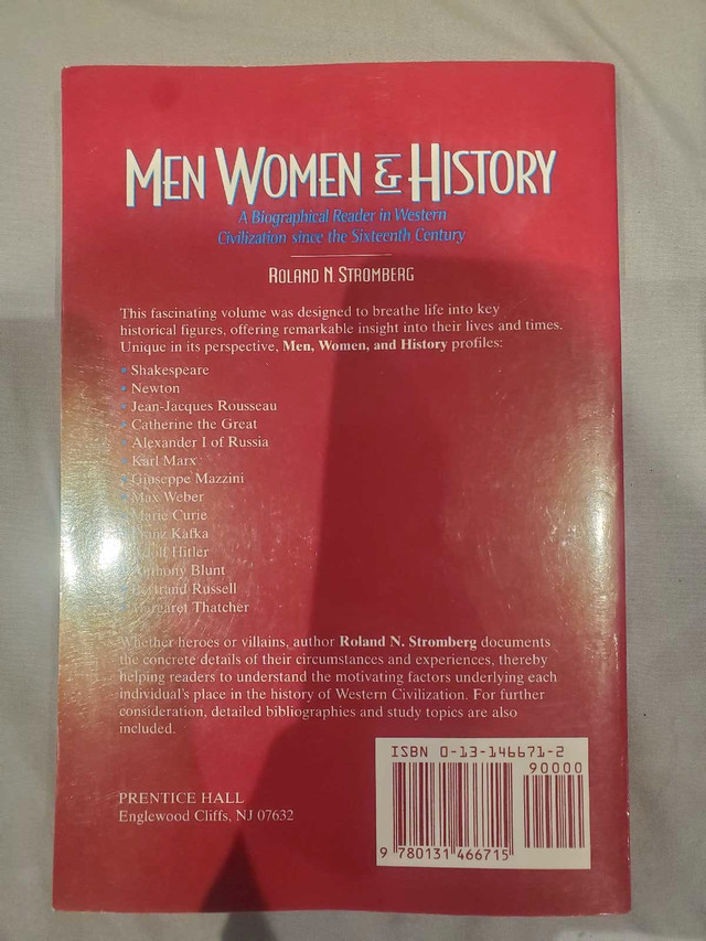 Men, Women, & History in Textbooks in Petawawa - Image 2