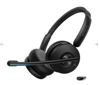 Anker PowerConf H500  Bluetooth Dual-Ear Headset with Microphone