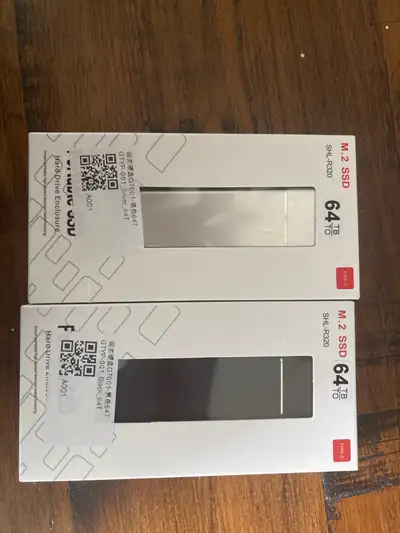 2 x M.2 NVMe SSD Enclosure Portable Type-C, View more