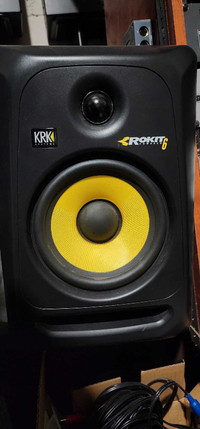 KRK pair of brand new condition pro studio monitor speakers