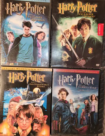 ⭐ $4 For 4 Harry Potter DVD Collection, View more