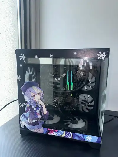 Sell brand new pre build gaming pc CPU: i5-14400 CPU Cooler: Thermalright 240mm Liquid Cooler Mother...