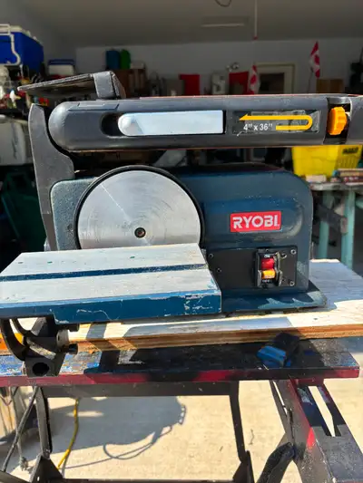 RYOBI 4 INCH BELT SANDER, View more