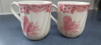 Vintage Mugs (2pcs)