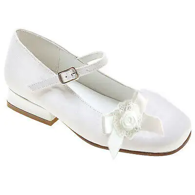 Bow Clips for First Communion Flower Girl Dressy Kids Shoes in Kids & Youth in Oshawa / Durham Region - Image 5