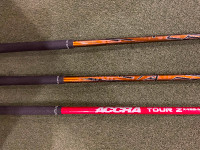 Accra and alta fairway wood shafts
