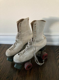 Vintage Leather Roller Skates
