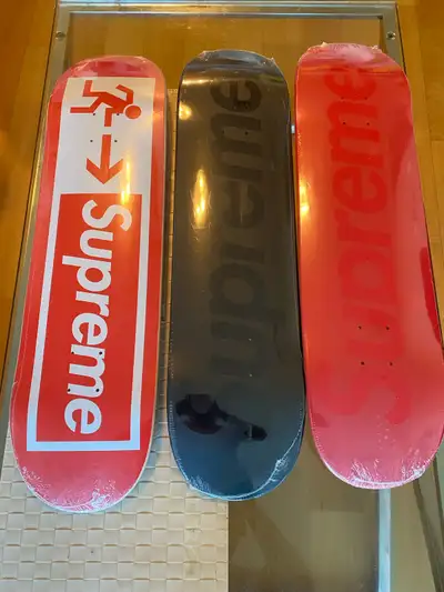 Supreme Box Logo Skateboard Decks Collection, View more