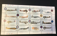 1999 The 75th Anniversary of Canadian Air Force Full Sheet MNH