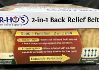 New-Dr Ho's 2-in-1 Back Relief Belt