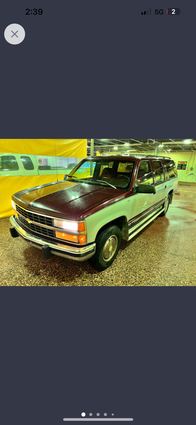 Super Rare 1992 Chevy Suburban 2500 Tonawanda 454 