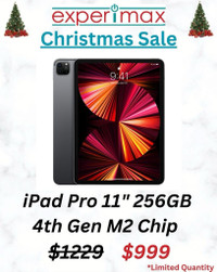 Christmas SALE!! Brand New Apple iPad 11” M2/256GB with Warranty