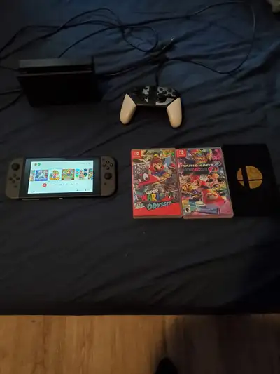 Nintendo Switch With Games And Controller, View more