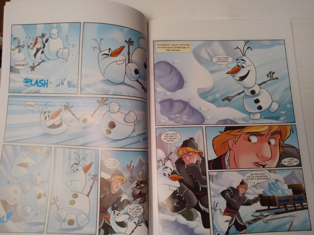 Disney Frozen comic book in like new condition  in Comics & Graphic Novels in Kitchener / Waterloo - Image 3
