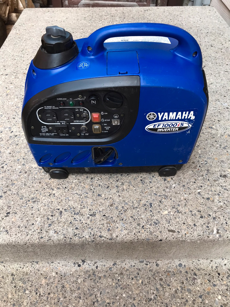 Used, Yamaha EF1000IS inverter generator  for sale  