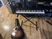 Casio tone keyboard w/ tons of sounds & washburn guitar