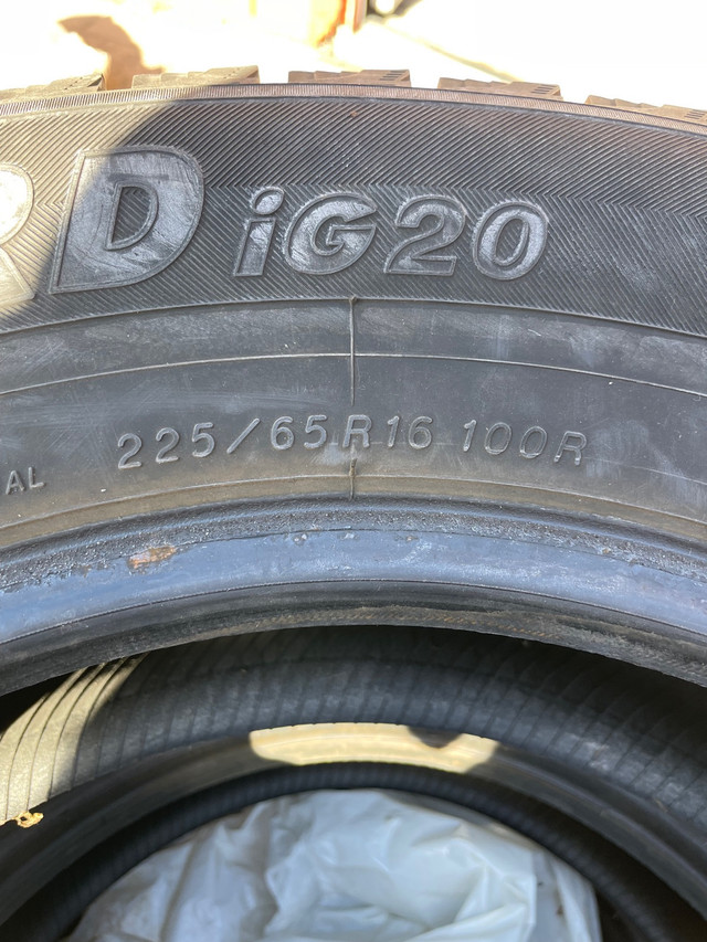Yokohama winter tires - 225 - 65 R16 in Tires & Rims in Chatham-Kent - Image 4