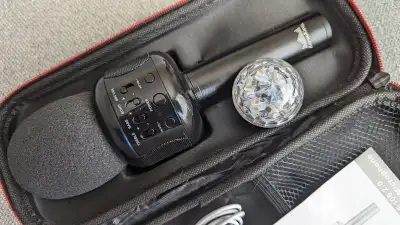 KaraoKing Wireless Karaoke Microphone , View more