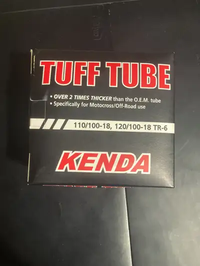 Suzuki DR650 Rear Tire Inner Tube. 110/100-18, 120/100-18 TR6. Brand New and unused. If you have a B...
