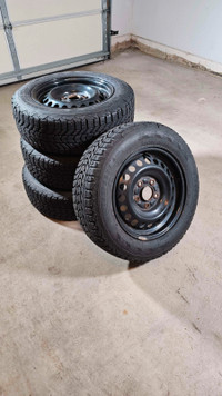 Winter Tires (Set of 4) on Rim