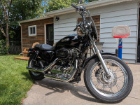 2008 Harley sportster 1200 xl...possible trade up for a Softaill