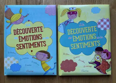 LIVRE ENFANT * À LA DÉCOUVERTE DES ÉMOTIONS ET DES SENTIMENTS *, View more