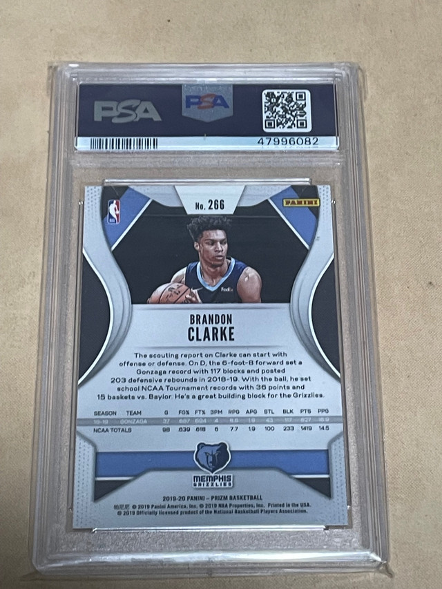2019-20 Panini Prizm Basketball Rookie #266 - PSA GEM MINT 10 -  in Arts & Collectibles in Bedford - Image 2