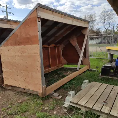 Wood Shed for Sale – Solid and Weather-Resistant Sturdy and well-built wood shed, perfect for firewo...