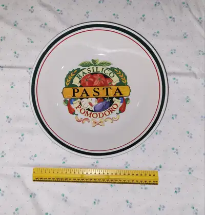 Basilico Pomodoro Large Pasta Bowl, View more