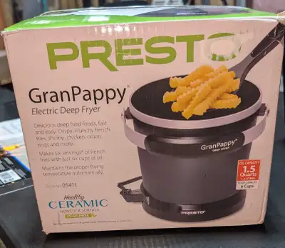 Presto GranPappy Electric Deep Fryer, View more