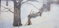 Robert Bateman Window into Ontario Giclee canvas Framed Print