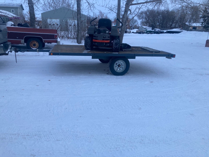 Snowmobile/ATV Trailer. 8x12 Snowmobiles Parts, Trailers