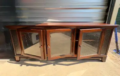 Quality Built Entertainment Unit with lots of storage, View more