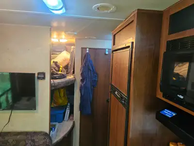 Trailer was used at a ski resort. Very little km on it. In good condition. Every thing works. Lookin...